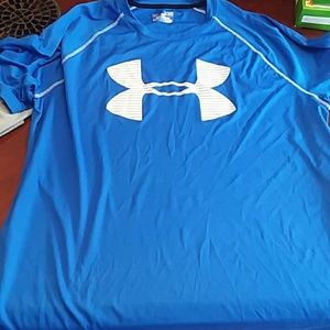 2 men's Under Amour teeshirts